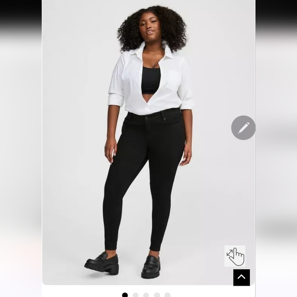Torrid bombshell jeans size 18R - Picture 1 of 6
